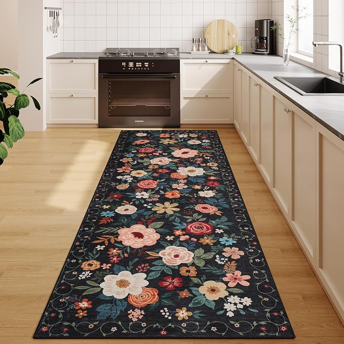 DUKINO 2x6 Runner Rug for Hallway, Washable Kitchen Runner Rug - Image 7