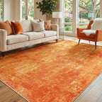 RELEANY Washable Area Rugs 5'x7' Non-Slip Modern Abstract Soft by RELEANY