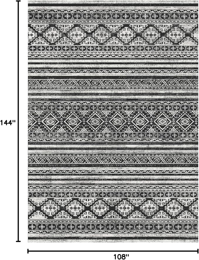 RUGSURE Washable Area Rugs 9' x 12' - Image 2