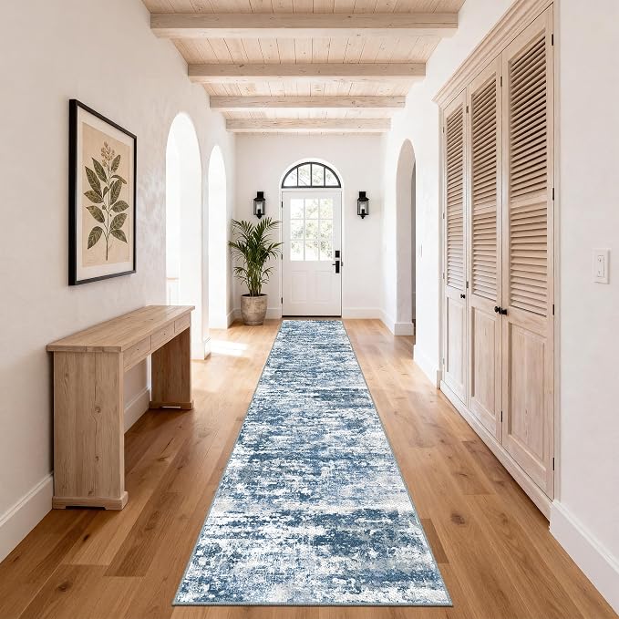 Washable Carpet Runners for Hallway 14ft-Non Slip Floor Runners for Dogs - Image 2