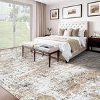 XLUEZ 10x14 Area Rugs for Living Room, Washable Modern Abstract Large Area Rug - Image 4