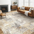 LOONGRUG 5x8 Area Rug Living Room: Machine Washable Large Abstract Soft Thin by LOONGRUG