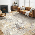 6x8 Area Rug Living Room: Large Washable Abstract Modern Soft Rugs Stain by LOONGRUG