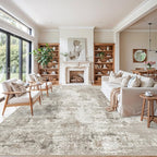 12x14 Area Rug for Living Room – Washable Non-Slip Soft Extra Large Carpet for - Image 3