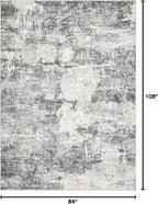 DMOYEST 7x9 Area Rugs for Living Room, Washable Large Abstract Rug, Non Slip - Image 2