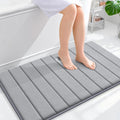 OLANLY Memory Foam Bath Mat 40x24, Super Soft Absorbent Bathroom Rugs, Quick Dry by OLANLY