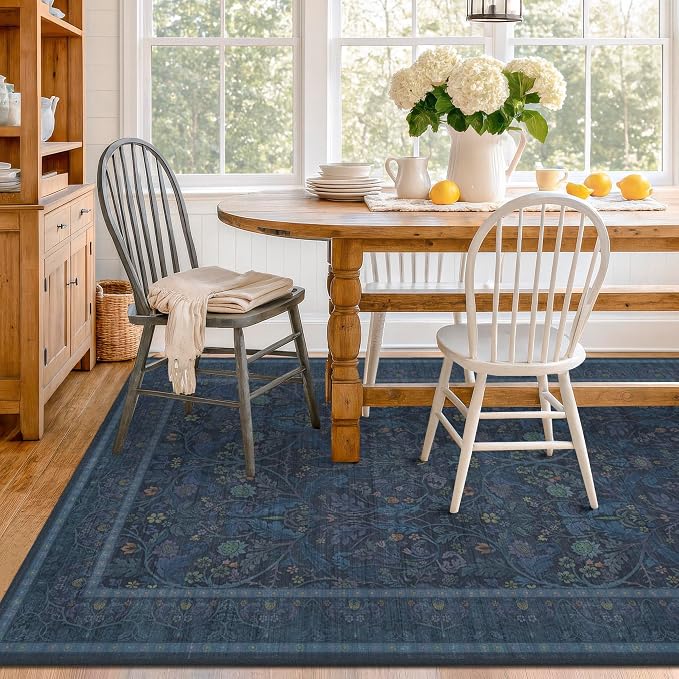 6x9 Rugs for Living Room Non Slip, Low Pile Soft Soft Rugs for Bedroom - Image 6