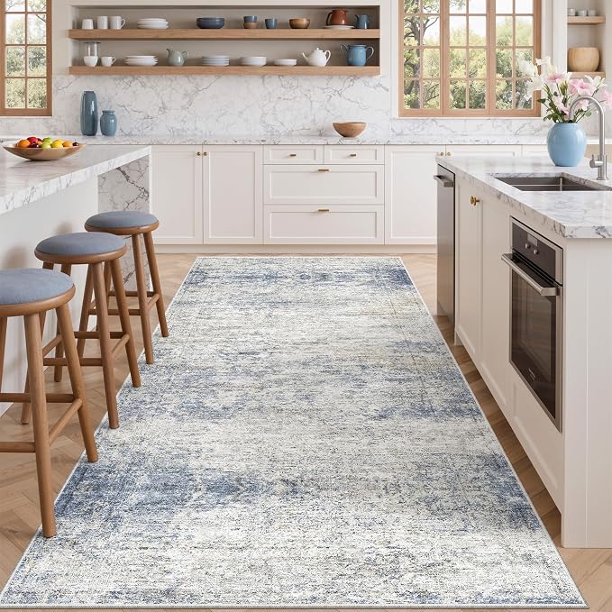 4x8 Rug for Bedroom, Wide Runner Rug for Hallway, Non Slip Washable Rug for - Image 3