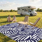Smiry Outdoor Rug 5x8 ft, Waterproof Reversible Plastic Straw Rugs, Outdoor - Image 2