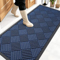 OLANLY Front Door Mat Outside Entrance 59x23, Heavy Duty Sturdy Natural Rubber by OLANLY