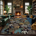 GarveeHome Jungle 8x10 Area Rug Washable Rugs by GarveeHome