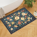 DUKINO 2x3 Rugs for Entryway, Floral Indoor Washable Door Mat, Non Slip Boho - Image 8