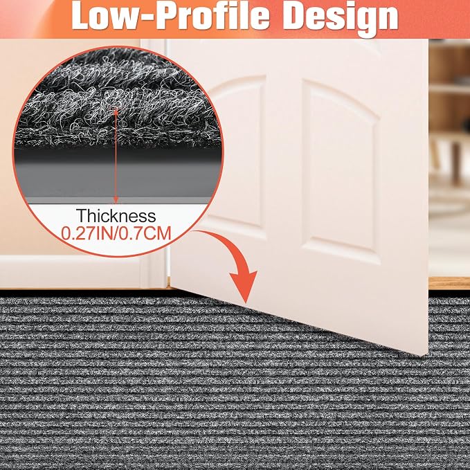 MYFAMIREA Commercial Floor Mat 3' x 5' Extra Large Front Door Industrial Rug - Image 6