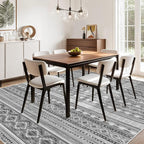 cotiled 10x12 Area Rugs Living Room Rug: Washable Boho Rugs - Image 8