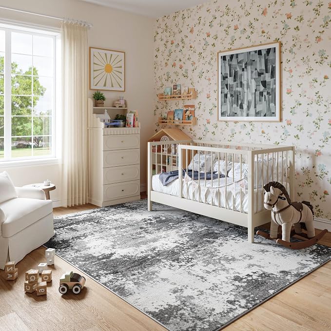 Washable Rug 6x9 Area Rugs for Living Room Bedroom Carpet, Dining Room Table - Image 4
