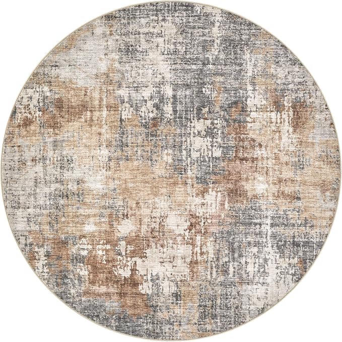 DMOYEST 6ft Round Area Rug Living Room Rugs - Image 10