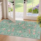 DUKINO 2x4 Rug for Hallway, Washable Kitchen Runner Rug by DUKINO