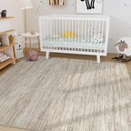 Nakagishi 5X7 Area Rugs Living Room: Washable Large Vintage Rug Neutral - Image 8