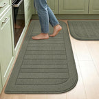 BEQHAUSE Kitchen Rugs Set of 2 Non-Slip Washable Kitchen Mats - Image 7