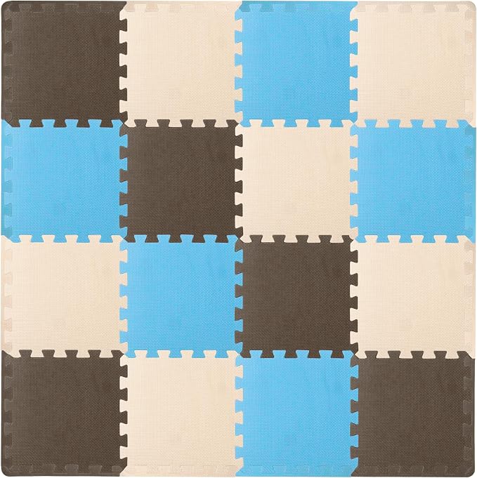 ProSource Baby Play Mat, Soft Foam Floor Tiles by PROSOURCE
