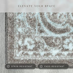 Maples Rugs Pelham Vintage Medallion Area Rugs - Image 4