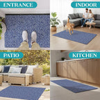Premium Microfiber Indoor Door Mat – 32"x48" Washable Entry Mat, Waterproof - Image 4