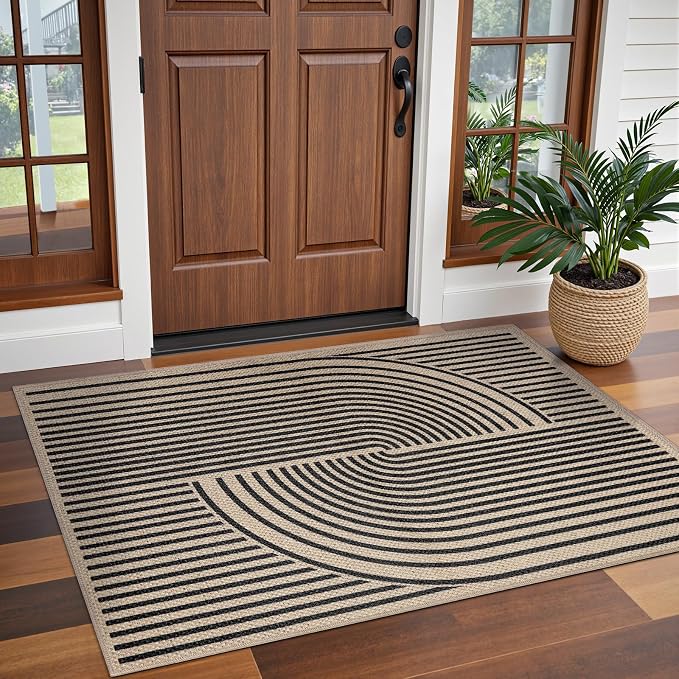 Tangsoo Easy Jute 3x5 Outdoor Rug - Image 2