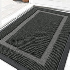 OLANLY Front Door Mat Indoor Outdoor Entrance, Waterproof All-Season, by OLANLY