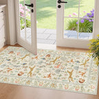 DUKINO 2x4 Rug for Hallway, Washable Kitchen Runner Rug by DUKINO