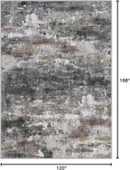 BEIMO Area Rugs 10x14 for Living Room Bedroom, Modern Abstract Machine Washable - Image 2