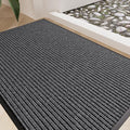 Front Door Mat 35"x23", Heavy Duty Low Profile Door Mat Indoor Entrance by EZ2LIVE