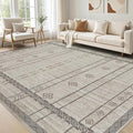 cotiled 5x7 Area Rugs Living Room Rug: Washable Boho Rugs by COTILED