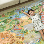 Large Kids Area Rug 6x9 – Interactive North America Map Carpet - Image 6