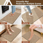 COSY HOMEER Kitchen Rugs 32"x48" Non-Slip Washable Kitchen Mats - Image 6