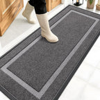 OLANLY Front Door Mat Indoor Outdoor Entrance, Waterproof All-Season, by OLANLY