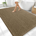 OLANLY Large Bathroom Rugs 70x46, Extra Soft Absorbent Chenille Bath Rugs by OLANLY