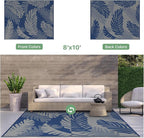 GENIMO Waterproof Outdoor Rug 8' x 10' - Image 7