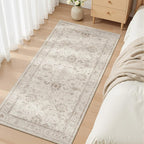 Madane 2x4 Washable Rugs for Entryway, Low Pile Non-Slip Small Area Rug Kitchen - Image 4