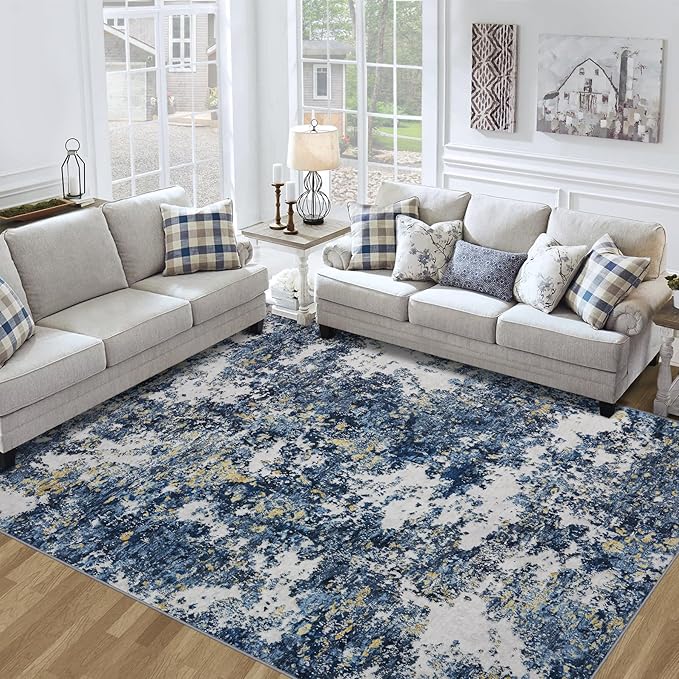 10x14 Area Rugs Living Room Rugs: Large Washable Rug by Tosuoka