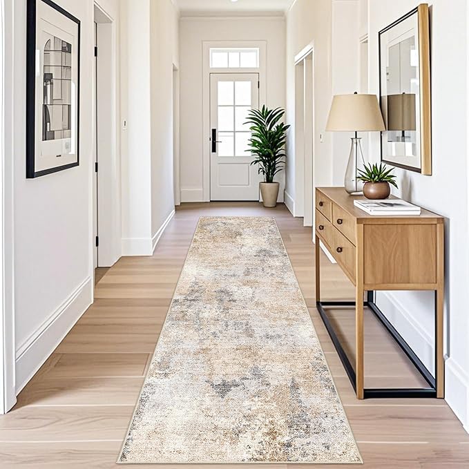 3x10 ft Long Hallway Runner Rug – Non-Slip Washable Kitchen Floor Rug - Image 4