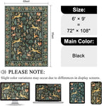 DUKINO 6x9 Rug, Washable Animal Living Room Rug - Image 2