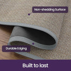 DEX Hallway Runner Rug 2'4''x8, Non Slip Rubber Backing Inside Entryway Carpet - Image 3