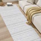 cotiled Hallway 2.6x10 Runner Rugs: Washable Boho Rugs - Image 5