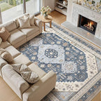10x14 Washable Area Rug, Large Rugs - Image 2