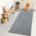 OLANLY Dog Door Mat for Muddy Paws 70x24, Ultra Absorbent Chenille Mud Doormat by OLANLY