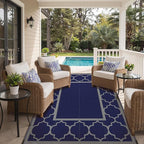 GENIMO 6' x 9' Outdoor Rug Waterproof - Image 6