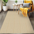 IOHOUZE Washable Area Rug 3x5 Non Slip Rubber Backed Woven Rugs - Image 8