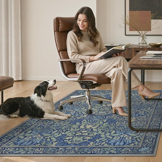 36"x60" Office Chair Mat for Hardwood Tile Floor, Under Desk Carpet Protector - Image 7