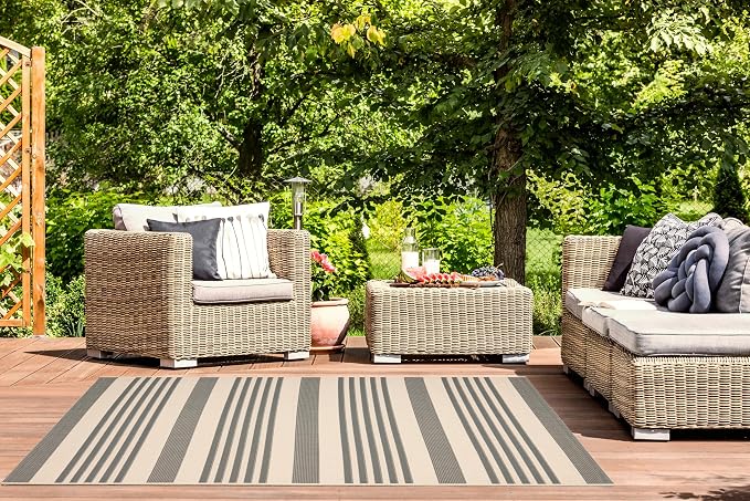 SAFAVIEH Washable Rug Outdoor Courtyard Collection - Image 7