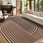 Tangsoo Rainbow Easy Jute Rug 6x9 Washable Area Rugs - Image 2